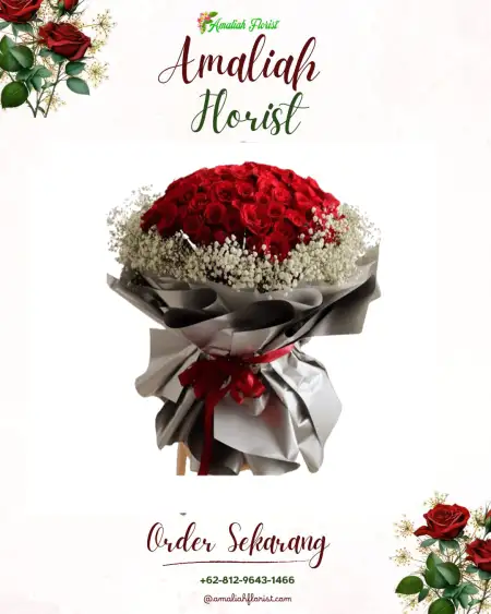 Buket Bunga Tujuh Belas